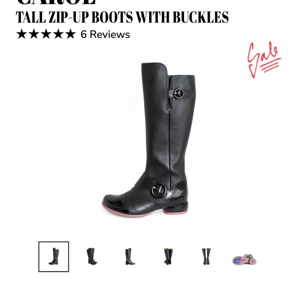 John Fluevog Black Over the Knee Boots - Picture 8 of 9